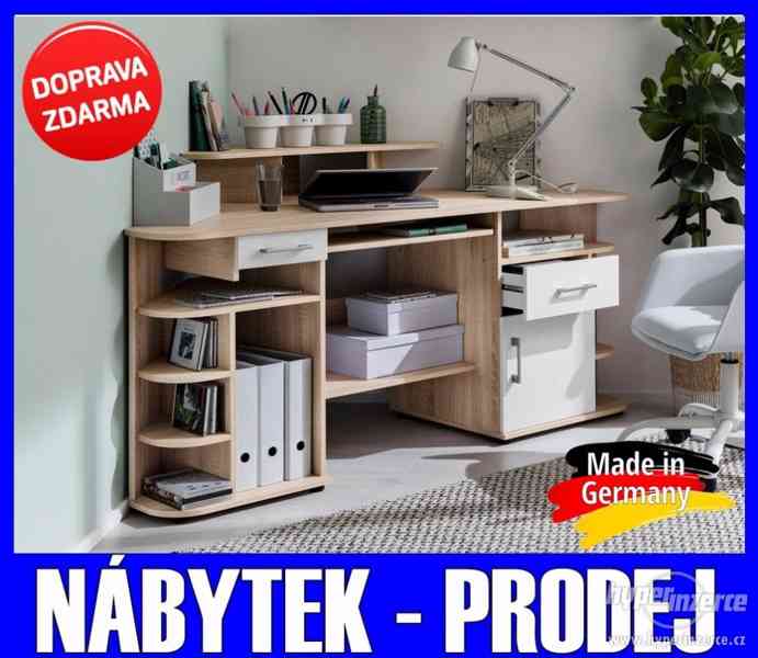 5 BAREV - ROHOVÉ PC STOLY - DOPRAVA ZDARMA ! - bazar - Hyperinzerce.cz