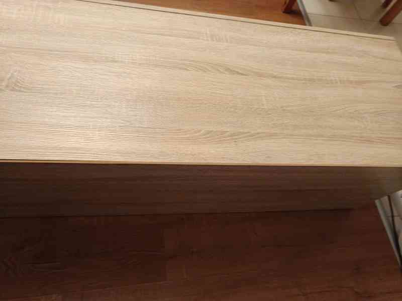 Obývací stěna dub sonoma bílá - foto 10