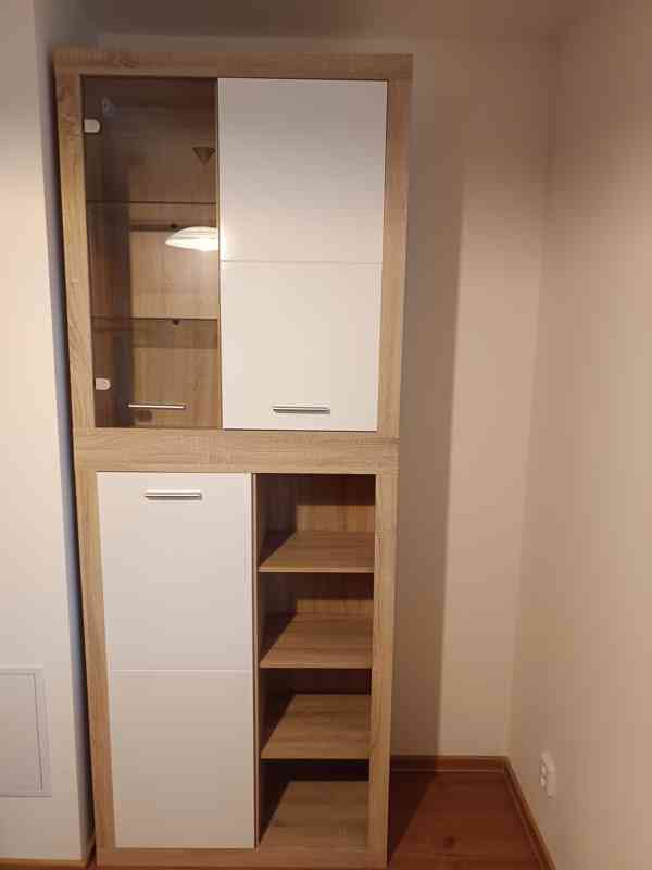 Obývací stěna dub sonoma bílá - foto 3