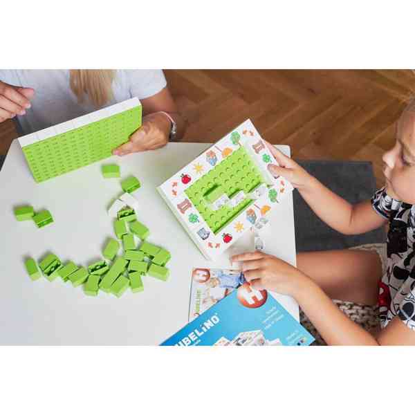 Hubelino set Schovaná ovečka naučné kostky Lego DUPLO nové - foto 10