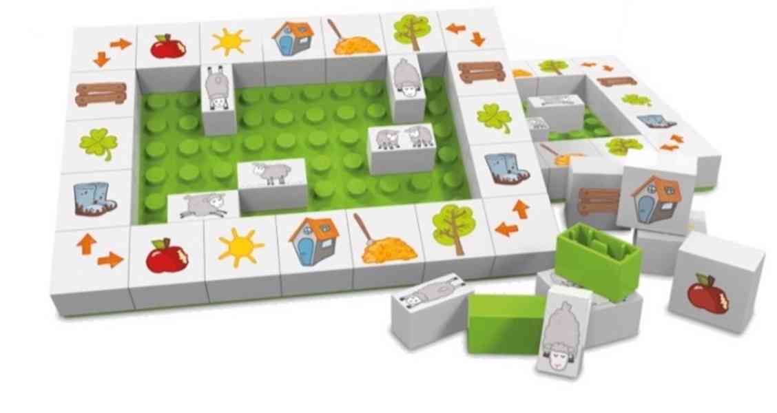 Hubelino set Schovaná ovečka naučné kostky Lego DUPLO nové - foto 1