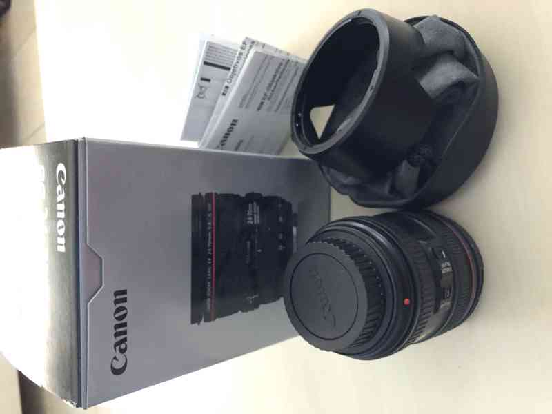 Objektiv Canon EF 24-70 f4L IS USM - foto 1