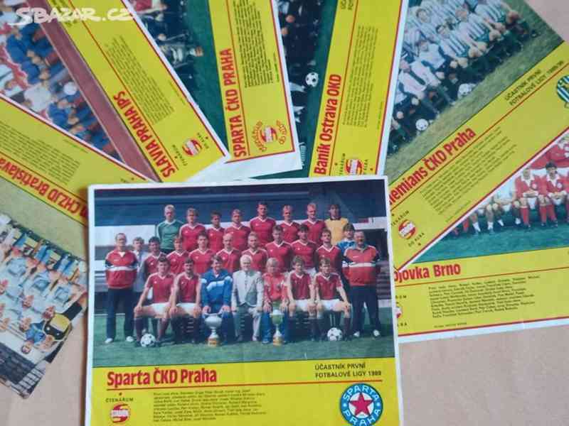 92 ks RETRO plakáty FOTBAL,HOKEJ  - foto 9