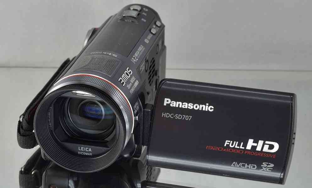 Videokamera: Panasonic HDC-SD707 **Full HDV *BAG - foto 6