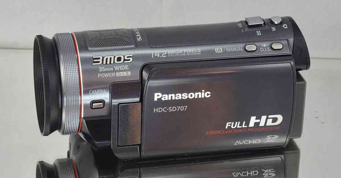 Videokamera: Panasonic HDC-SD707 **Full HDV *BAG - foto 5