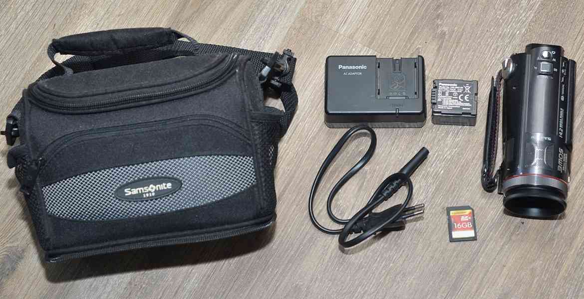 Videokamera: Panasonic HDC-SD707 **Full HDV *BAG - foto 3