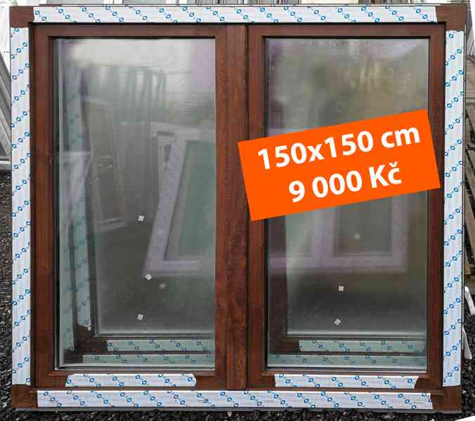 okno 150x150 cm