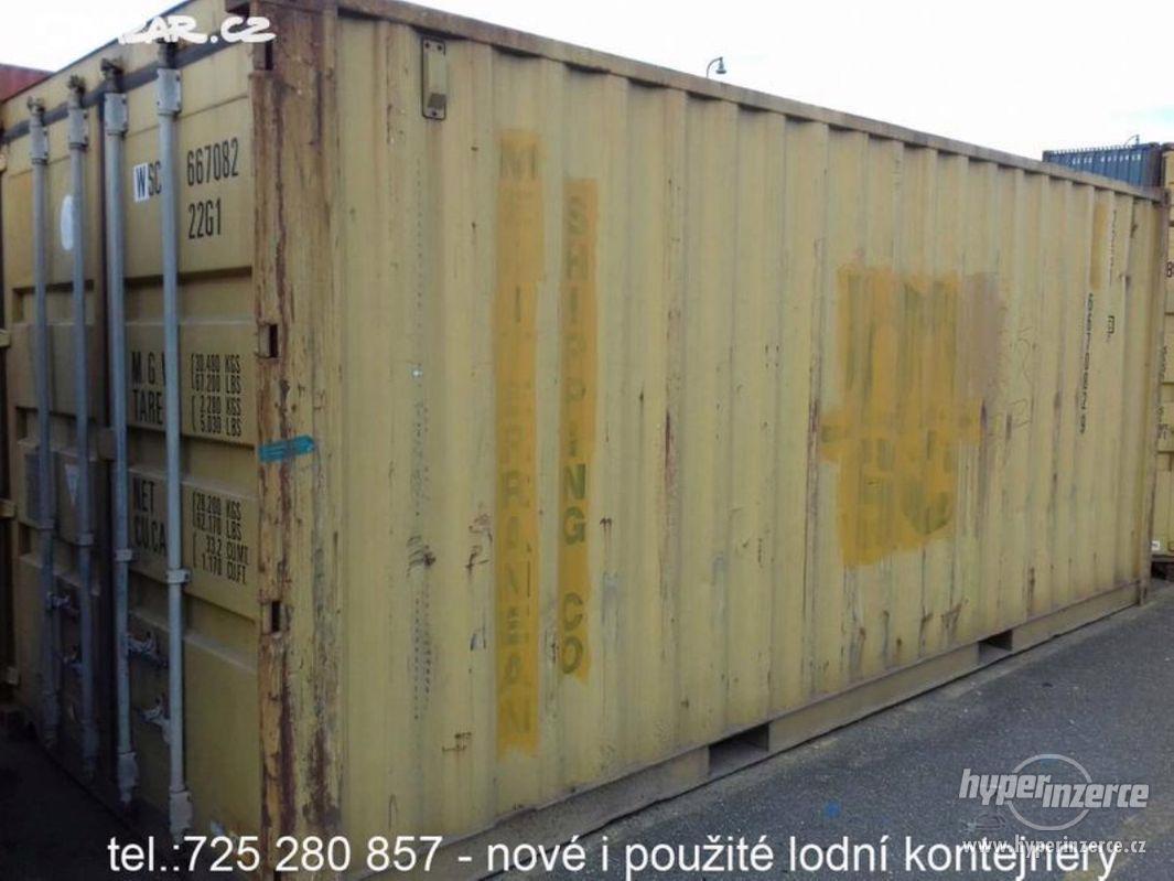 Lodní kontejner 20" - použitý - foto 1
