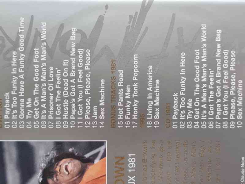 DVD - JAMES BROWN / Live At Montreux - (DVD + CD) - foto 2