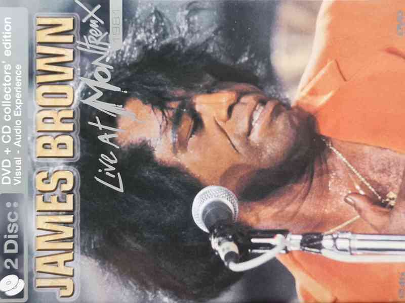 DVD - JAMES BROWN / Live At Montreux - (DVD + CD) - foto 1