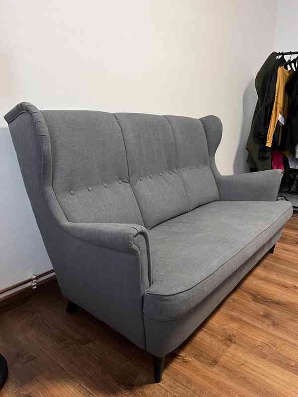 Prodám ušák gauč/pohovku IKEA STRANDMON  - foto 3