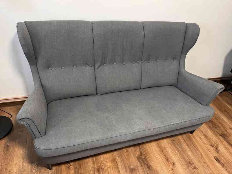 Prodám ušák gauč/pohovku IKEA STRANDMON  - foto 2