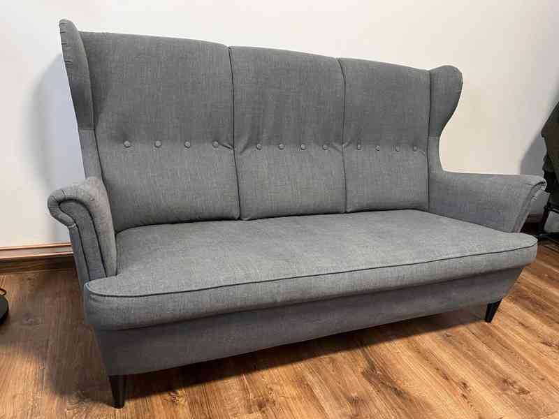 Prodám ušák gauč/pohovku IKEA STRANDMON  - foto 1