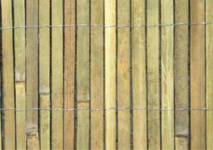 Štípaný bambus plotový na zastínění, ochrana soukromí - foto 1