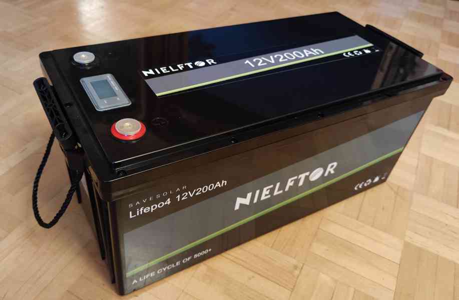 LiFePO4 baterie Nielftor 200Ah /12V - NOVÁ, doklad s odp.DPH - foto 2