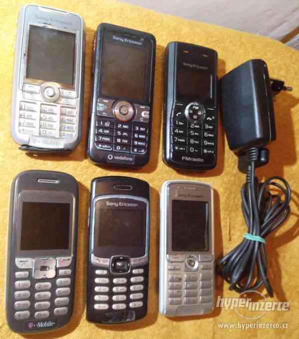 6x mobil Sony Ericsson -100 % funkční -LEVNĚ!!! - foto 1