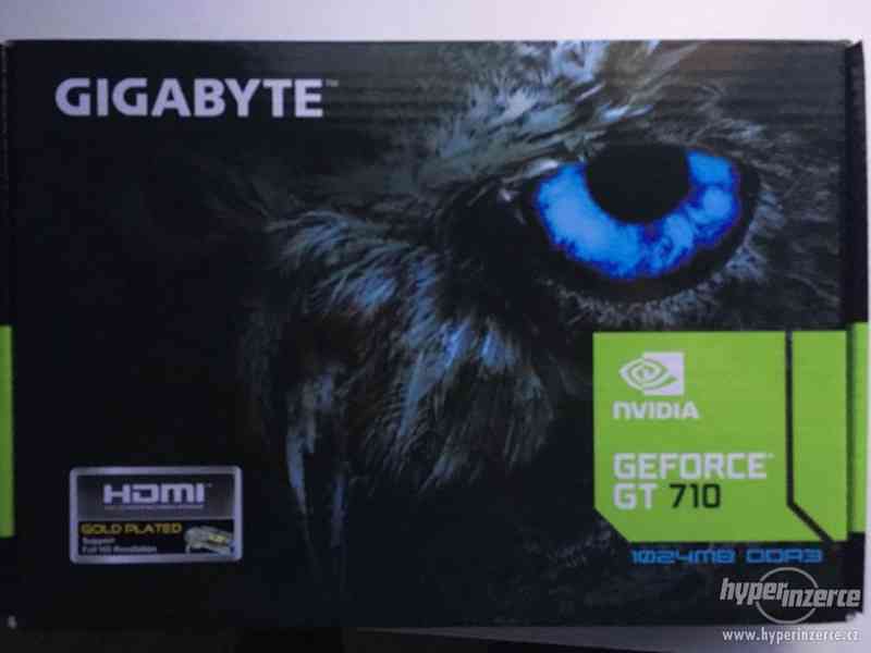 Geforce GIGABYTE GT 710 DDR3 - foto 1