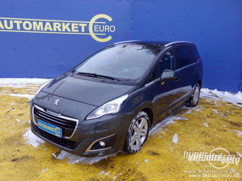 Peugeot 5008 1.6, nafta, automat, r.v. 2014, navigace - foto 1