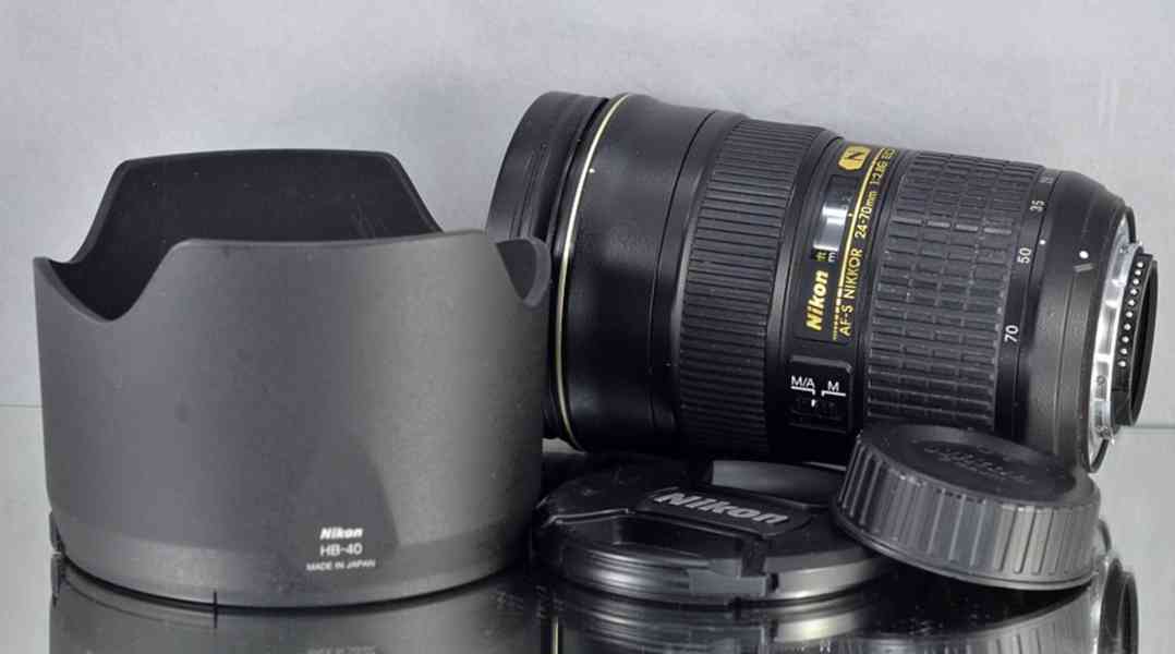 Nikon AF-S NIKKOR 24-70mm F/2.8 G ED **FX formát  - foto 4
