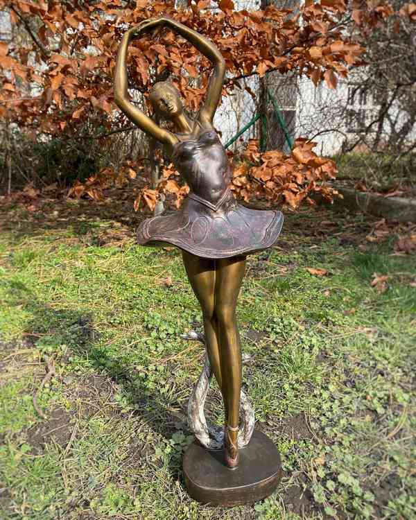 Polyresinová soška - Balerína - baletka - balet - foto 1
