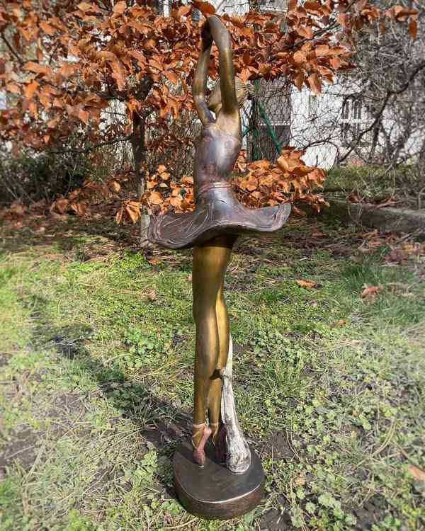Polyresinová soška - Balerína - baletka - balet - foto 3