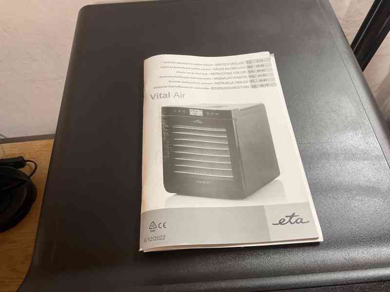 Sušička ovoce ETA Vital Air II 2302 90000 černá - foto 3