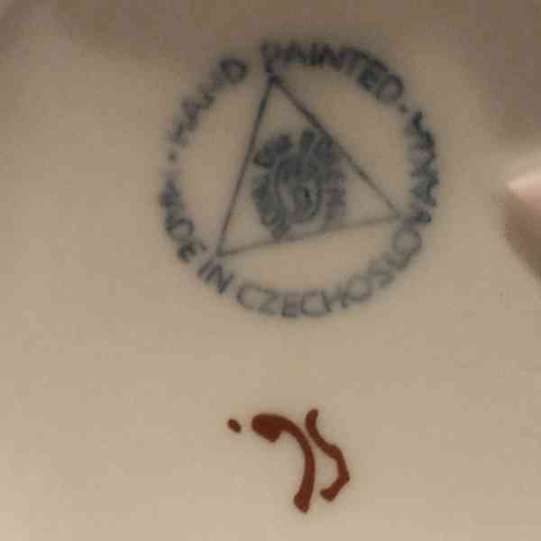 porcelán Royal dux 3 x vázička - foto 7