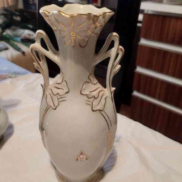 porcelán Royal dux 3 x vázička - foto 4