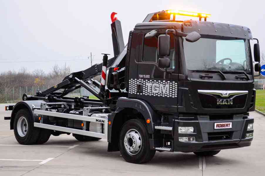 MAN TGM 15.250 NOVÝ HÁKOVÝ NOSIČ KONTEJNERŮ HYDRAULICKÁ RUKA - foto 92