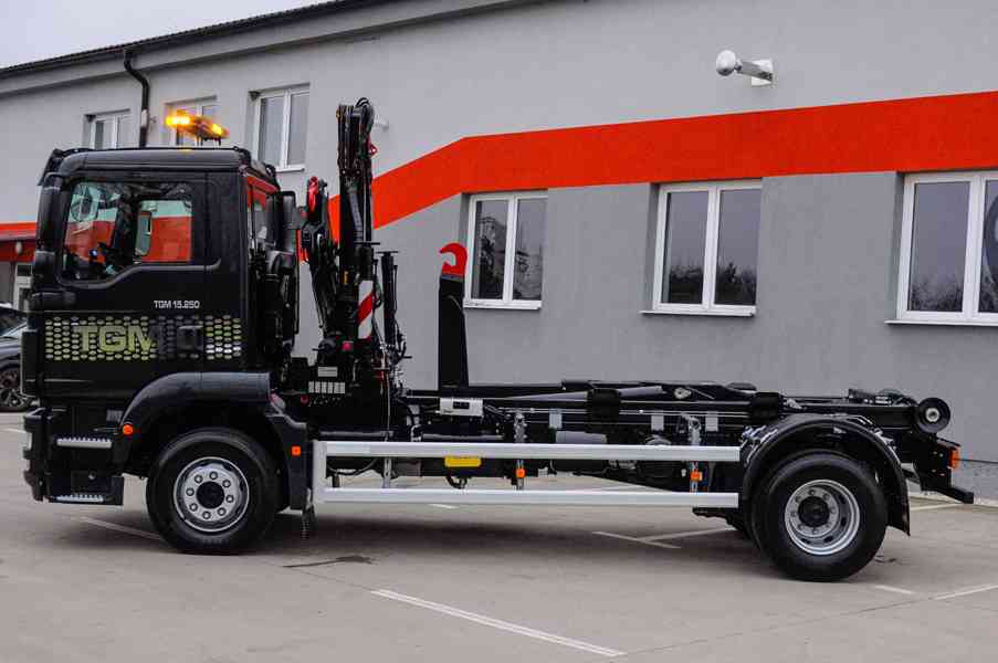 MAN TGM 15.250 NOVÝ HÁKOVÝ NOSIČ KONTEJNERŮ HYDRAULICKÁ RUKA - foto 87
