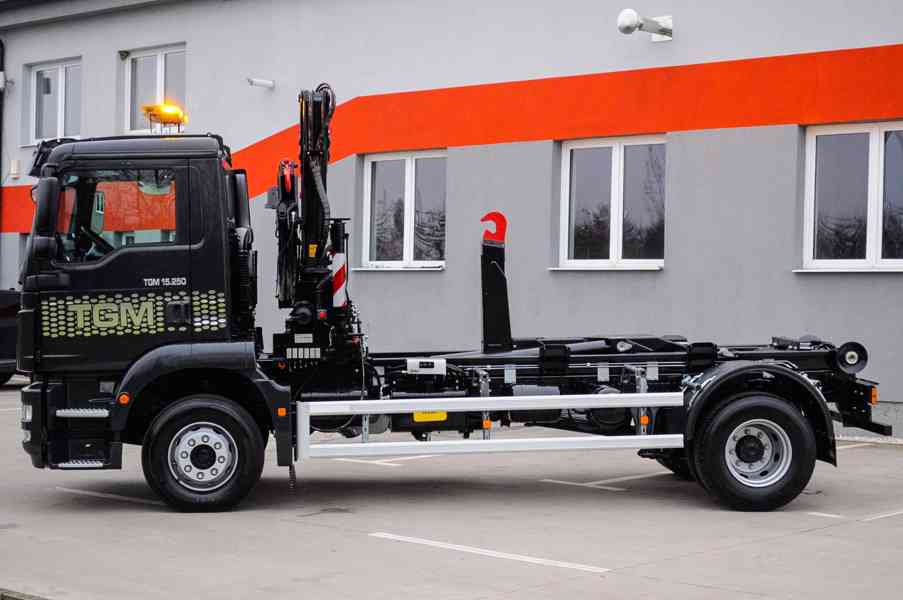 MAN TGM 15.250 NOVÝ HÁKOVÝ NOSIČ KONTEJNERŮ HYDRAULICKÁ RUKA - foto 4
