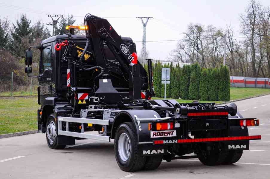 MAN TGM 15.250 NOVÝ HÁKOVÝ NOSIČ KONTEJNERŮ HYDRAULICKÁ RUKA - foto 5