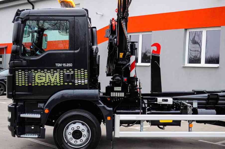 MAN TGM 15.250 NOVÝ HÁKOVÝ NOSIČ KONTEJNERŮ HYDRAULICKÁ RUKA - foto 88