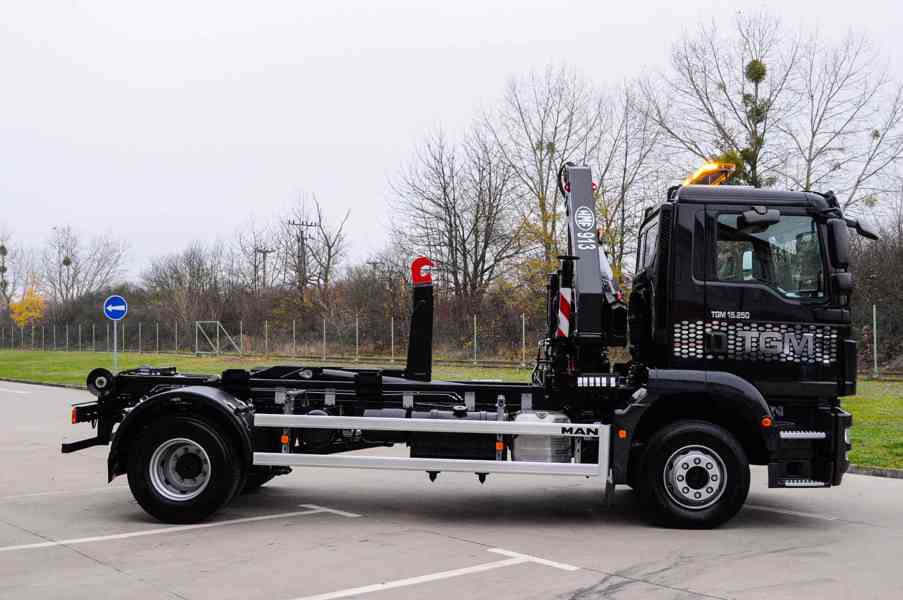 MAN TGM 15.250 NOVÝ HÁKOVÝ NOSIČ KONTEJNERŮ HYDRAULICKÁ RUKA - foto 7