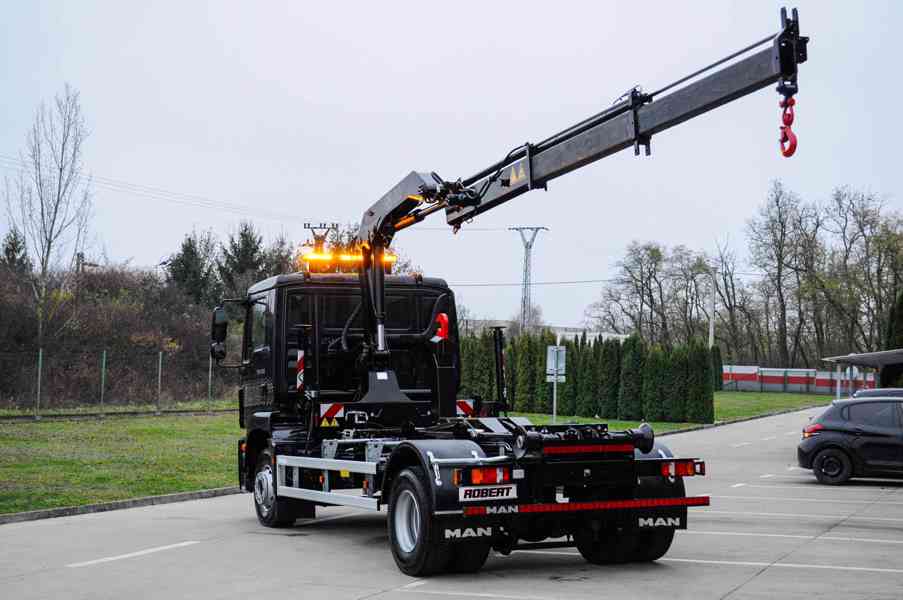 MAN TGM 15.250 NOVÝ HÁKOVÝ NOSIČ KONTEJNERŮ HYDRAULICKÁ RUKA - foto 111
