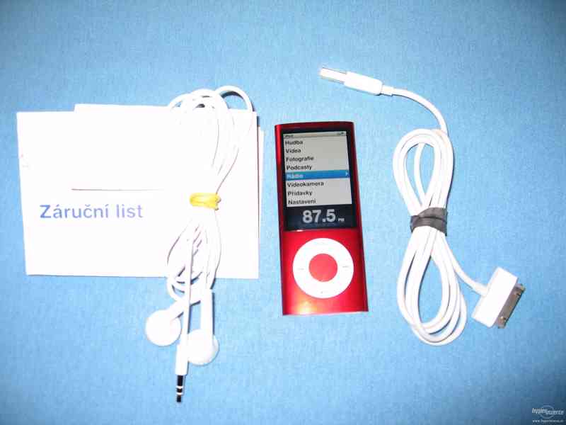 Prodám Apple iPod Nano 16 GB 5.generace=jako nový - foto 1