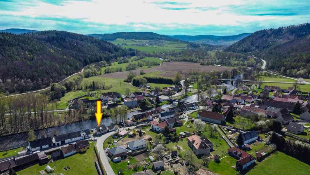 Rodinný dům se zahradou u řeky Otavy, Čepice u Sušice - foto 40