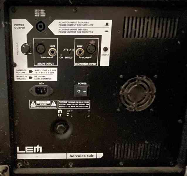 Prodáme LEVNĚ výkonou, spolehlivou aparaturu LEM Herkules - foto 4