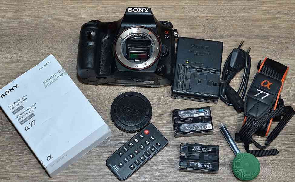 Sony SLT-A77 DSLR*24,3MPix*Full HDV*GPS* 98000 Exp - foto 3