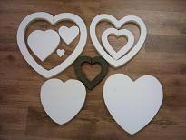 Srdce z polystyrenu  15 cm - polystyrenové srdce - foto 5