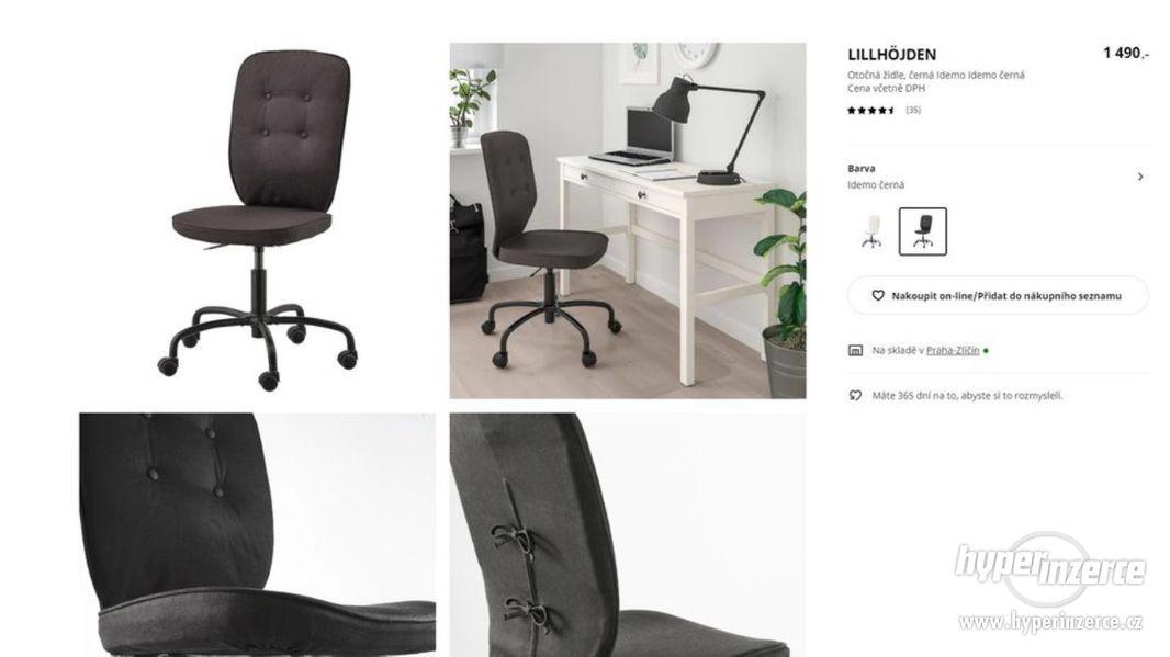 Kancelářská židle LILLHÖJDEN IKEA - foto 1