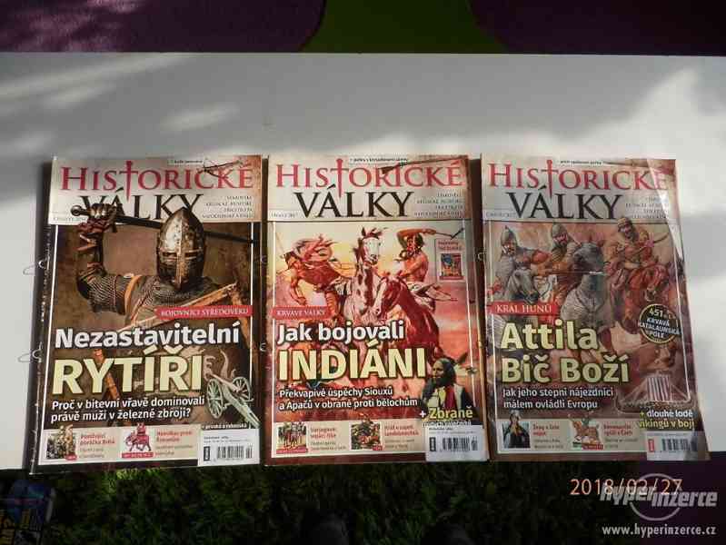 Časopisy Historické války-4ks - foto 1