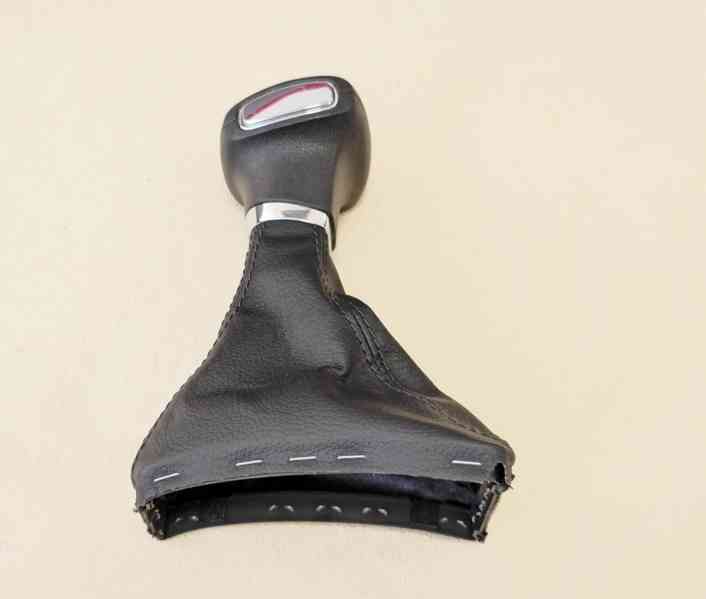 Nová ORIGINÁL řadící páka OCTAVIA II kůže DSG Škoda - foto 7