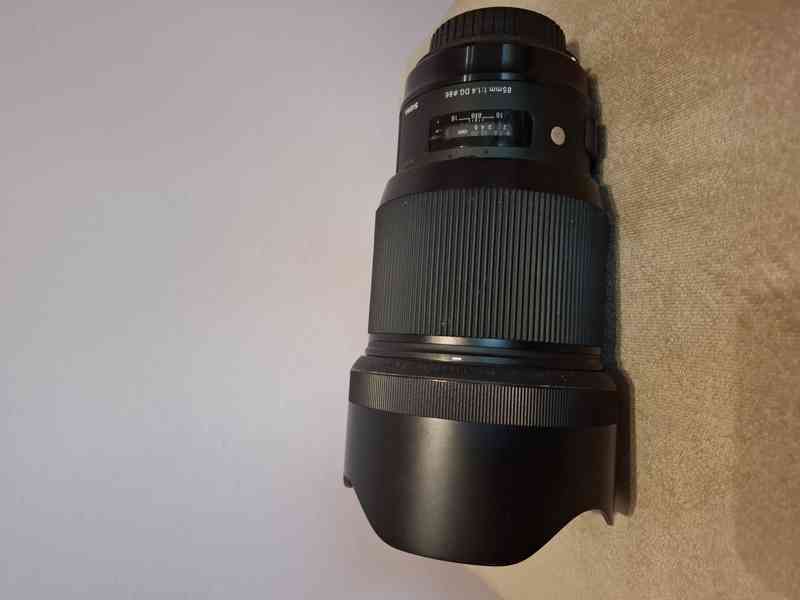 Prodám objektiv Sigma 85/1.4 DG HSM ART pro Canon  - foto 3