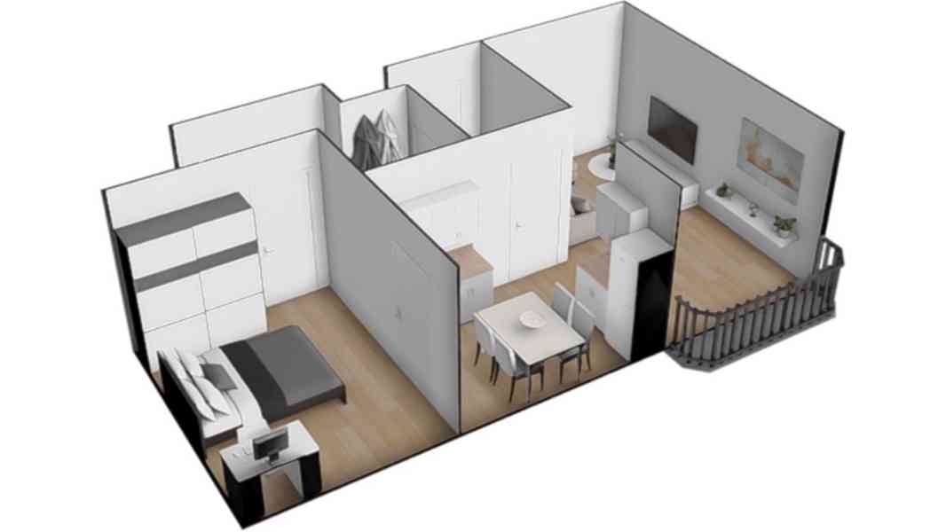 PRONÁJEM PROSTORNÉHO BYTU 2+KK O CP CCA 63,9M2, BRNO - foto 18