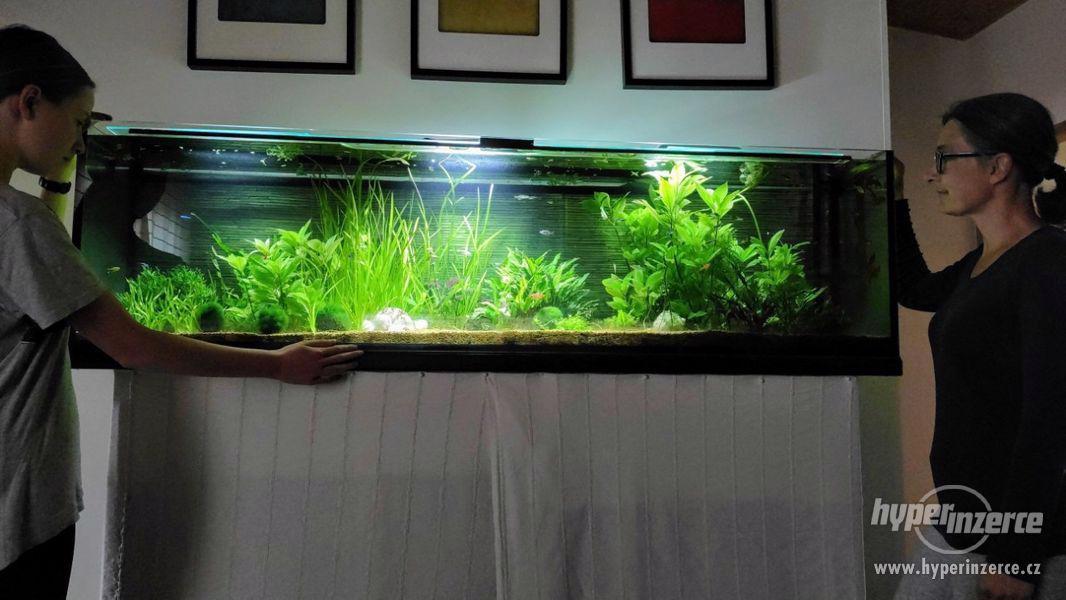 Akvárium 360 set podstavcem akvarijní komplet příslušenství - foto 1