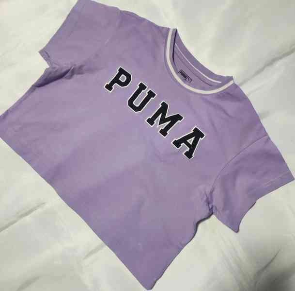 Dámské lila tričko, vel. 32 - foto 1