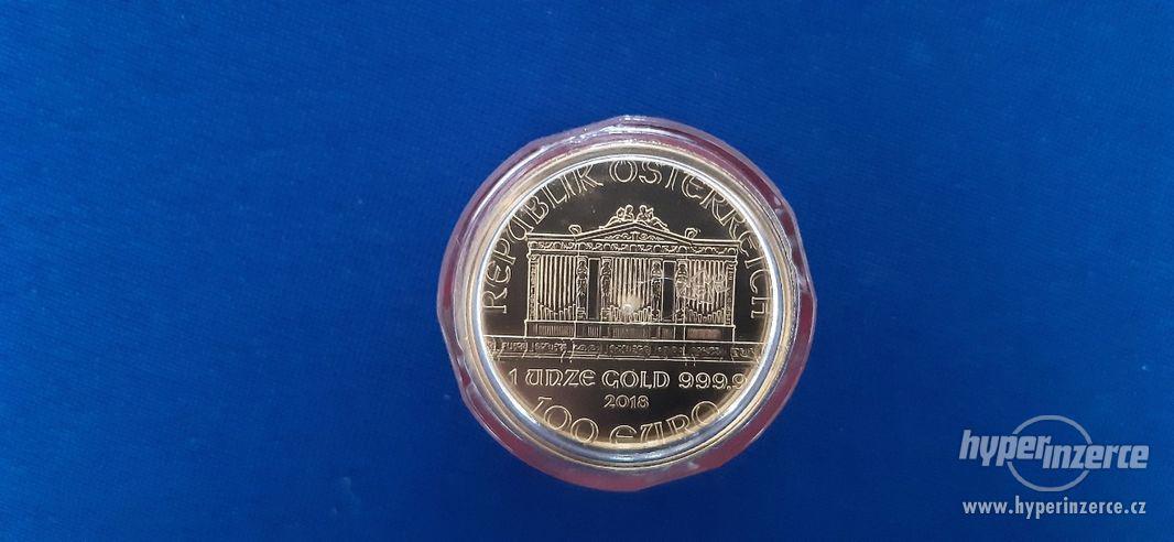 Zlaté investiční mince Wiener Philharmoniker 1oz - foto 1