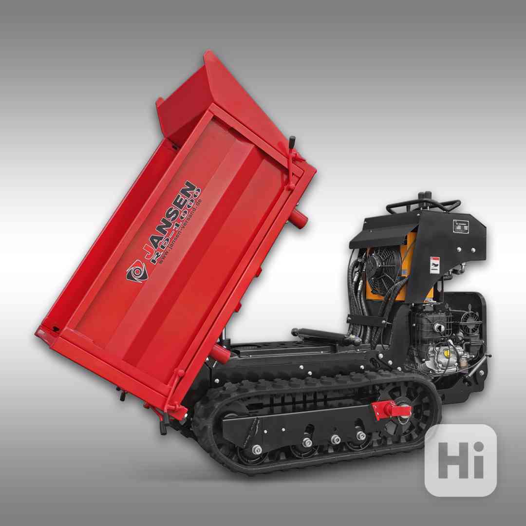 Jansen RD-1000 Dumper PRO,  motor Vanguard, 3 bočné sklápani - foto 1
