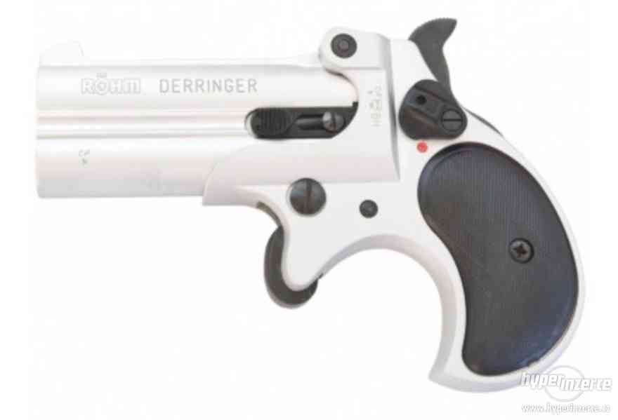 Plynová pistole ROHM Derringer Silver Star cal.9mm - foto 1